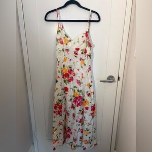 MANGO NWOT FLORAL PRINT DRESS